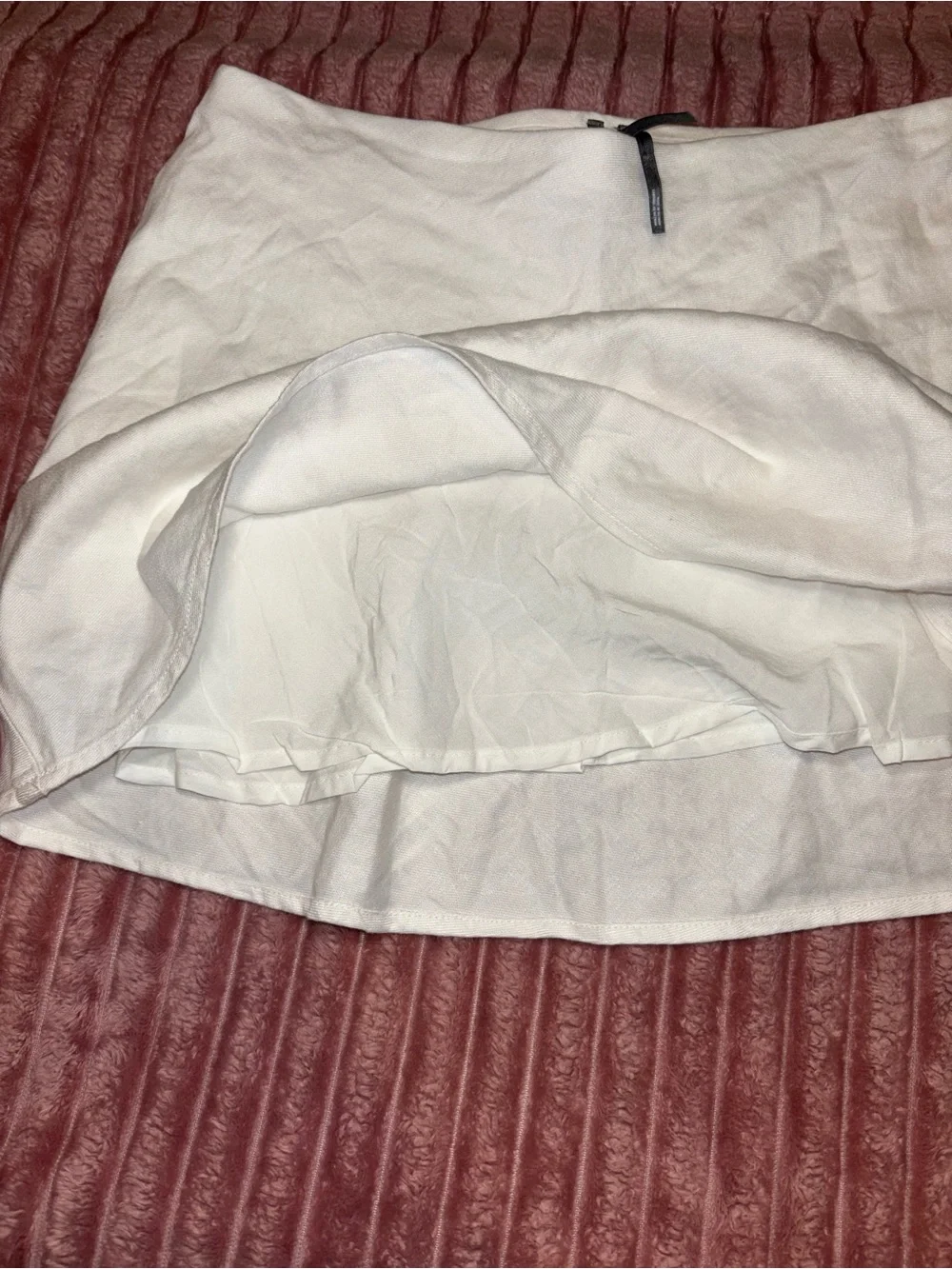 Anthropologie White Mini Skirt - Picture 5 of 10